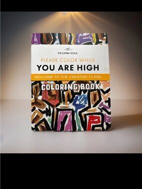 Pilgrim Soul Adult Coloring Book - Please Color While You Are High